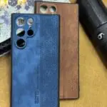 Luxury Leather Case for Samsung S22Ultra