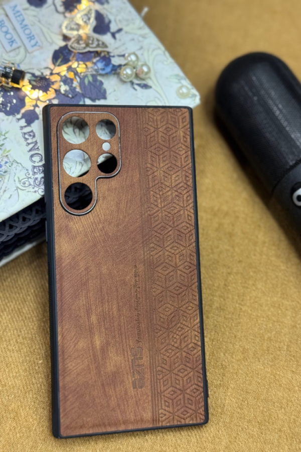 Luxury Leather Case for Samsung S22Ultra - Image 3