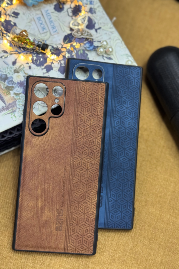 Luxury Leather Case for Samsung S22Ultra - Image 4