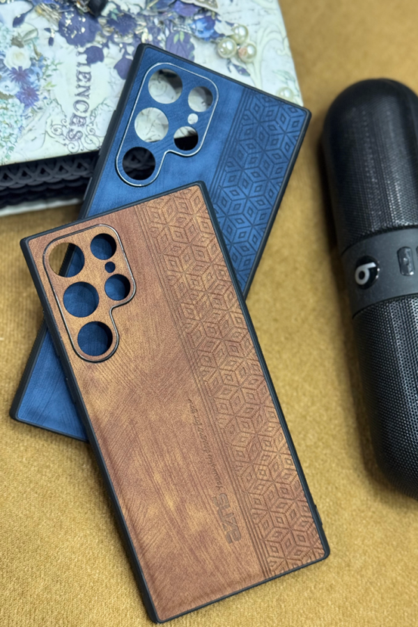 Luxury Leather Case for Samsung S22Ultra - Image 2