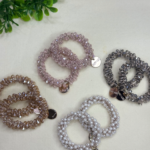 Crystal/Pearl Beads Elastic Band