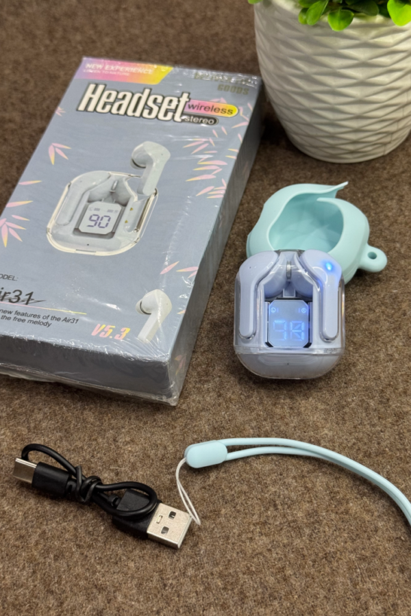 Air 31 Earbuds With Silicon Cover - Image 2