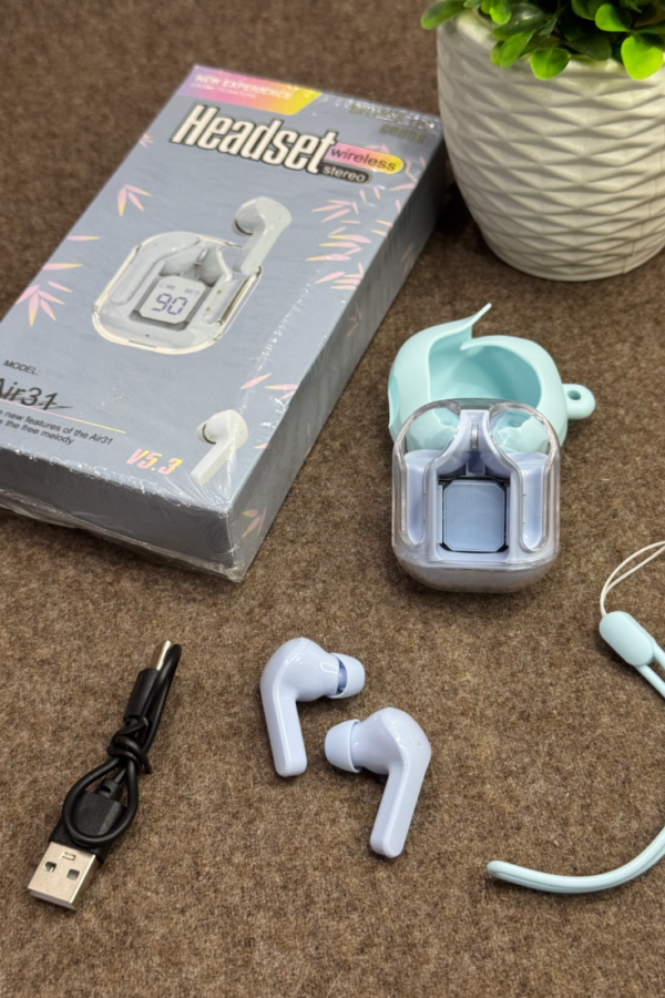 Air 31 Earbuds With Silicon Cover - Image 3
