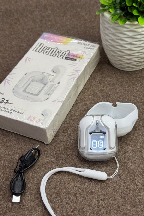 Air 31 Earbuds With Silicon Cover - Image 5
